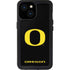 University of Oregon Ducks Black Gradient iPhone 15 Waterproof Case